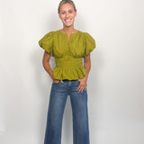 The Florence Peplum Top