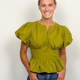 The Florence Peplum Top