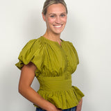 The Florence Peplum Top