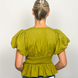 The Florence Peplum Top