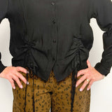 The Ezra Double Tie Blouse