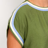 The Jessica Stripe Trim Top