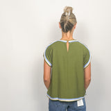The Jessica Stripe Trim Top