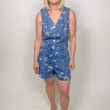 The Starla Denim Romper