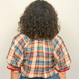 The Adira Plaid Top