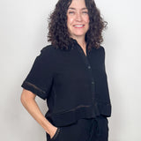 The Parker Black Trim Top