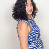 The Kayla Gingham Short Dress