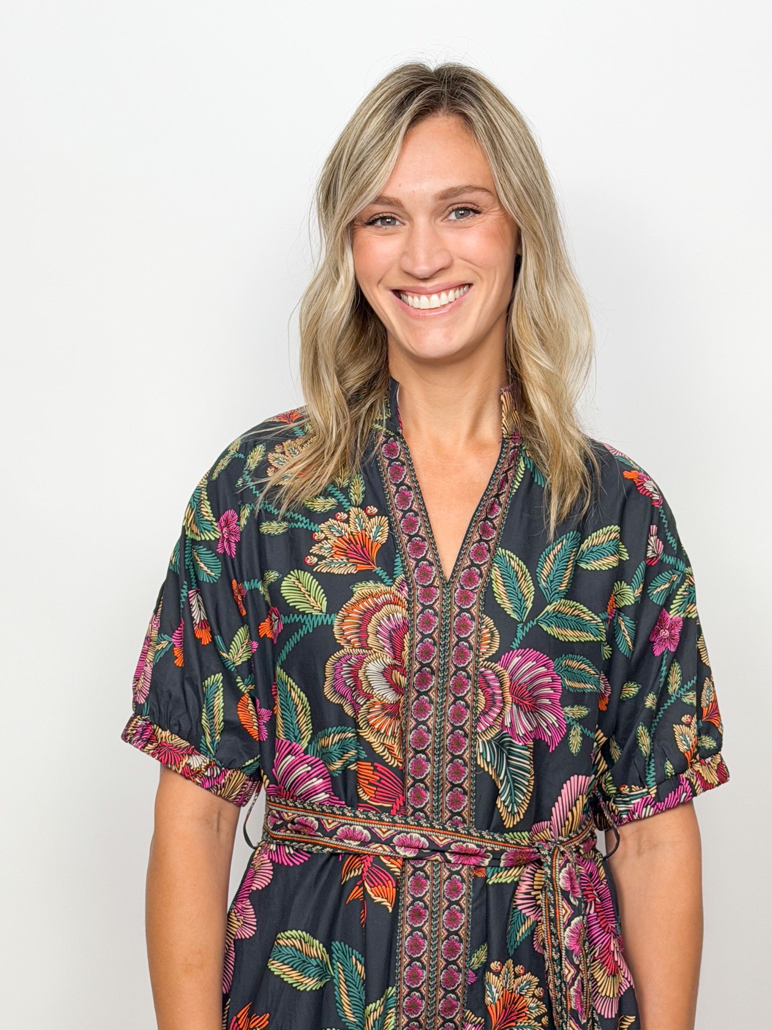 The Pippa Floral Midi Dress