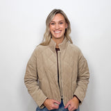 The Jupiter Corduroy Quilted Jacket