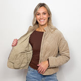 The Jupiter Corduroy Quilted Jacket
