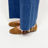 High Rise Crop Wide Leg Denim - Flying Monkey Jeans - C8
