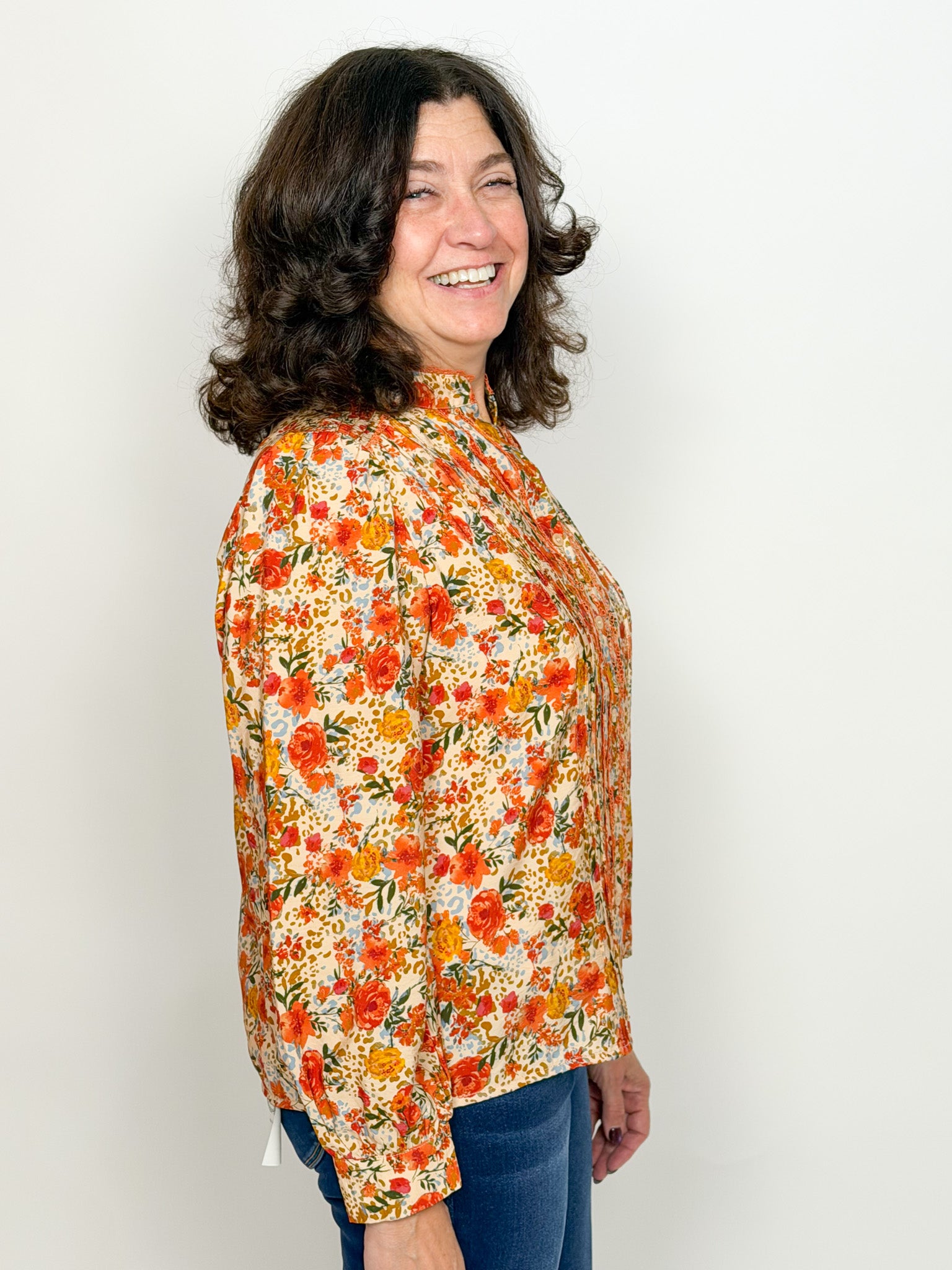 The Fiona Floral Blouse