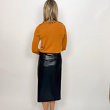 The Moxie Faux Leather Skirt