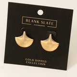 Tower Fan Earrings