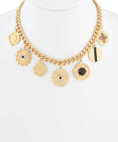 Multi Style Evil Eye Charm Necklace