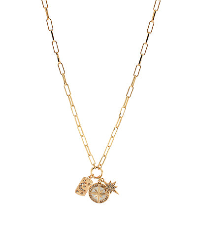 Compass Charm Necklace