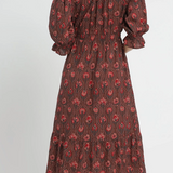 the Ollie Brown Floral Dress