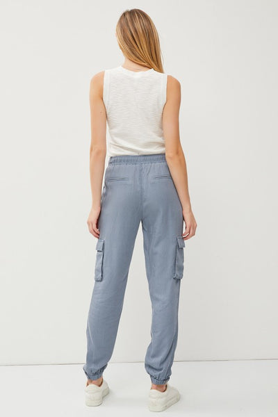 the Liz - blue cargo pants