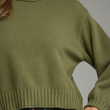The Charlene Solid Pullover Sweater
