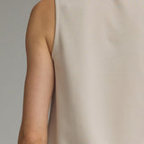 The Lola Ultra Soft Mock Neck Sleeveless Top