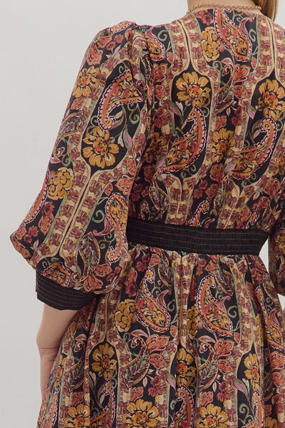 the Shanna Fall Zipper Dress