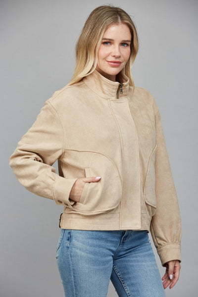 The Charleston Faux Suede Coat