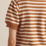 The Artie Striped Short Sleeve Sweater