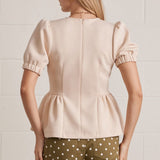 The Quinn Peplum Top - 3 colors