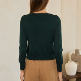 The Beth Shoulder Button Sweater
