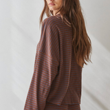 The Alani Striped Long Sleeve Top