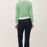 The Apple Stripe Cardigan