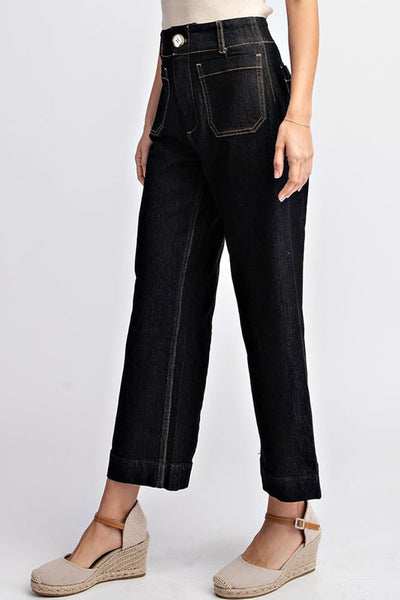 the Miko Black Denim Pants