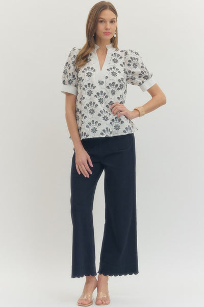 The Jessica sequin blouse