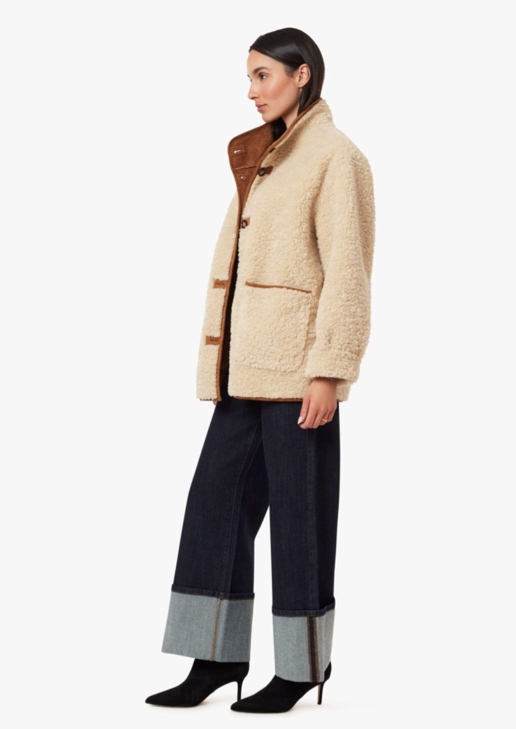 The Vivian Shearling Jacket - Habitual