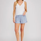 The Finn Blue Stripe Shorts