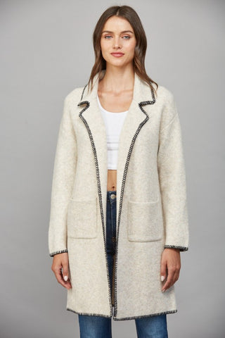 the Eloise Sweater Jacket