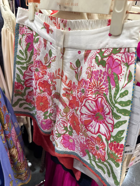 the Romy Floral Shorts