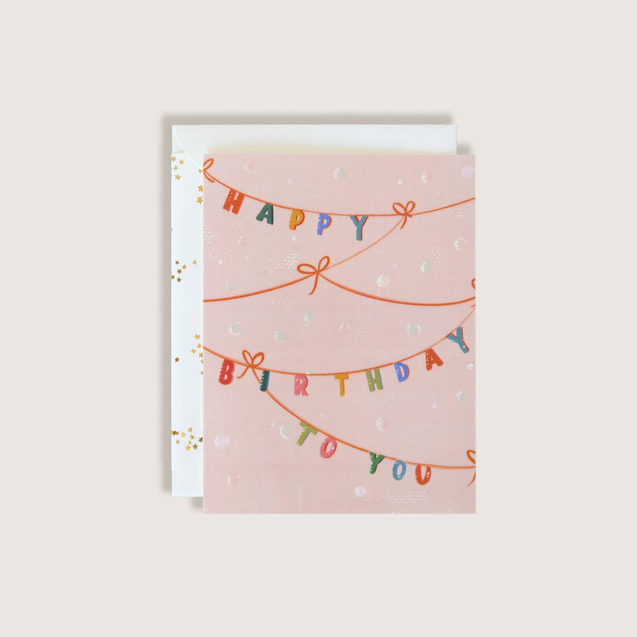 Happy Birthday Banner Greeting Card
