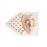 Pink Heart Happy Mother's Day Greeting Card