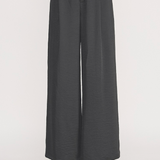 The Sierra Black Satin Pants