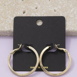 Gold Large Hoops
