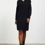 the Noah Black Sweater Dress
