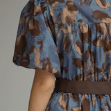 The Allison Brown Floral Dress