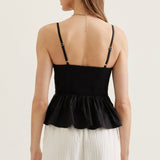 The Celia Pleated Sleeveless Top