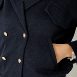The Nova Navy Varsity Jacket