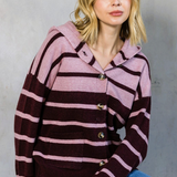 The Layla Striped Cardigan