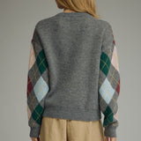 The Alexis Argyle Sweater