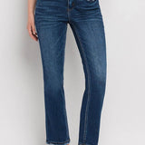 Mid Rise Ankle Slim Straight - Flying Monkey Jeans    G1