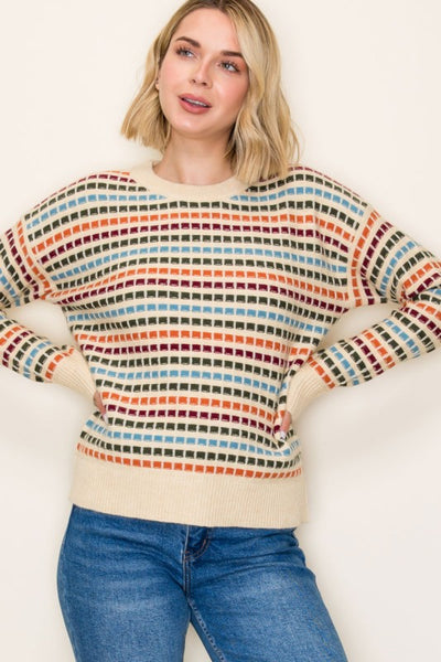 the Lainey Color Pop Sweater