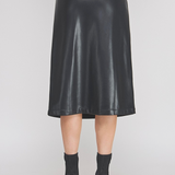 The Moxie Faux Leather Skirt